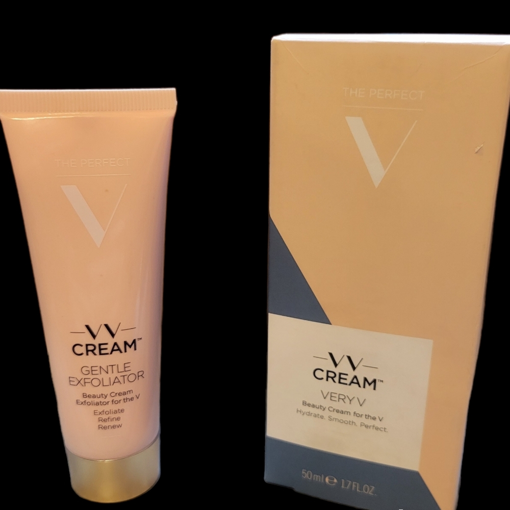 VV Cream Beauty Cream and Exfoliater for the V